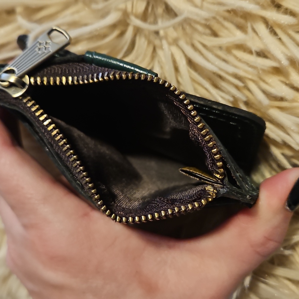 Patricia Nash Cassis ID Case Card Wallet Leather RFID Soft Green NWT - Picture 3 of 5